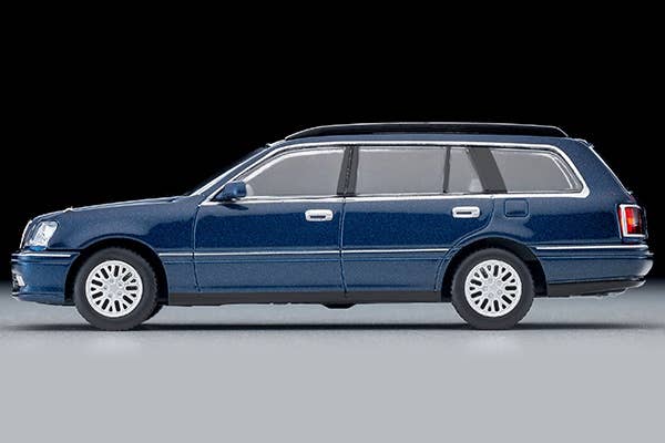 Tomica Limited Vintage 1:64 2000 Toyota Crown Estate Royal Saloon Navy