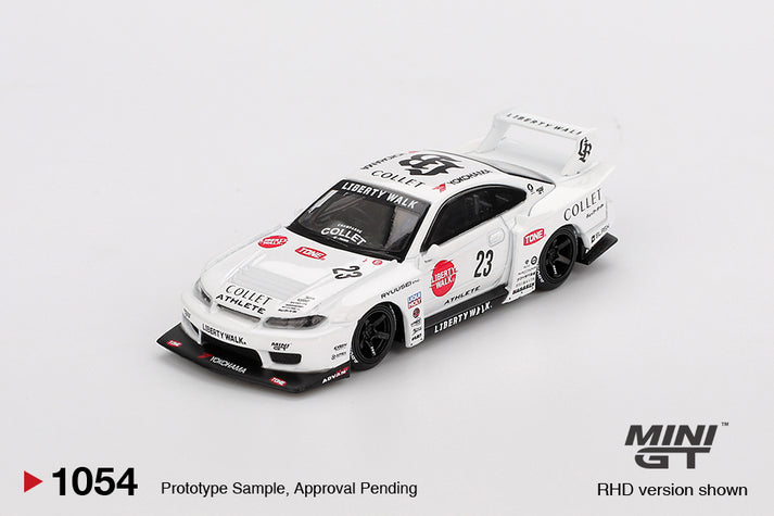 Mini GT 1:64 Nissan S15 SILVIA LB-Super Silhouette ATHLETE #1054