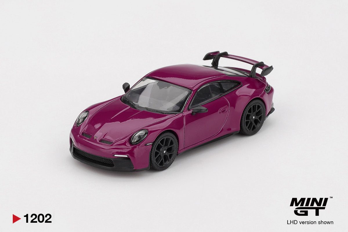Mini GT 1:64 Porsche 911 (992.1) Rubystone Red Set