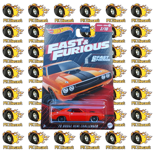 Hot Wheels 1:64 Fast and Furious Series 1 '70 Dodge Hemi Challenger 2/10