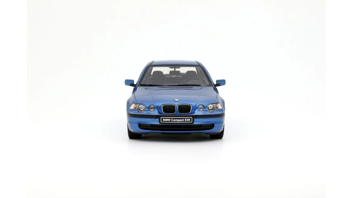 Ottomobile 1:18 BMW E46 318 ti Compact Estoril Blue 2002 0T462