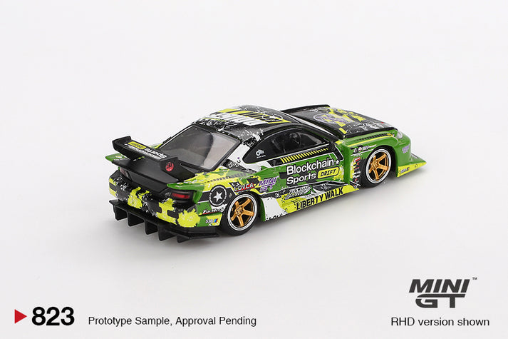 Mini GT 1:64 Nissan LB-Super Silhouette S15 SILVIA #555 V2 2024 Formula Drift Japan #823
