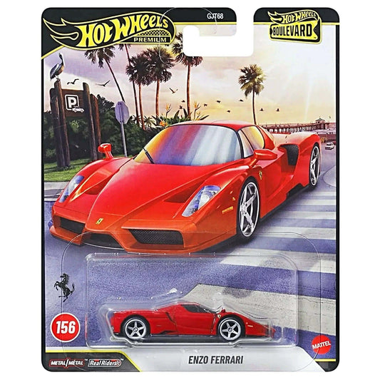 Hot Wheels 2026 1:64 Boulevard Enzo Ferrari Premium #156