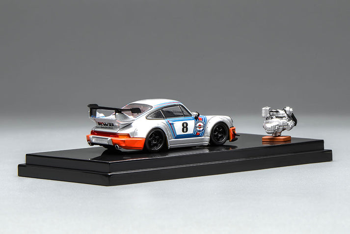 MotorHelix 1:64 RWB 964 Martini