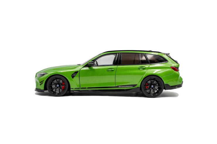 Solido 1:18 2024 BMW M3 Competition M XDrive Touring Green Metallic