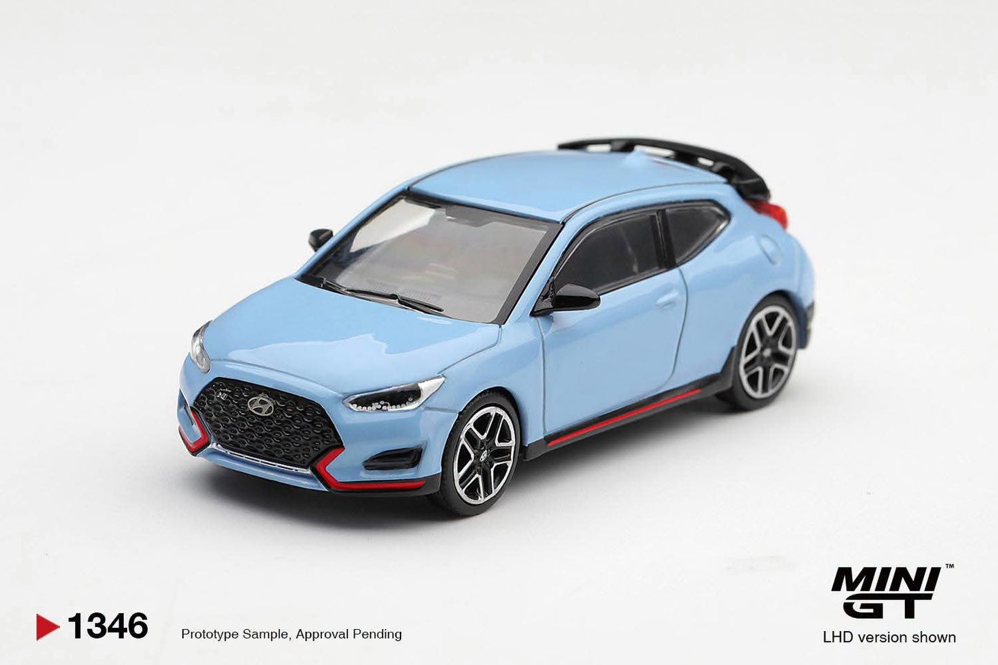 Mini GT 1:64 HlHyundai Veloster N Performance Blue #1346