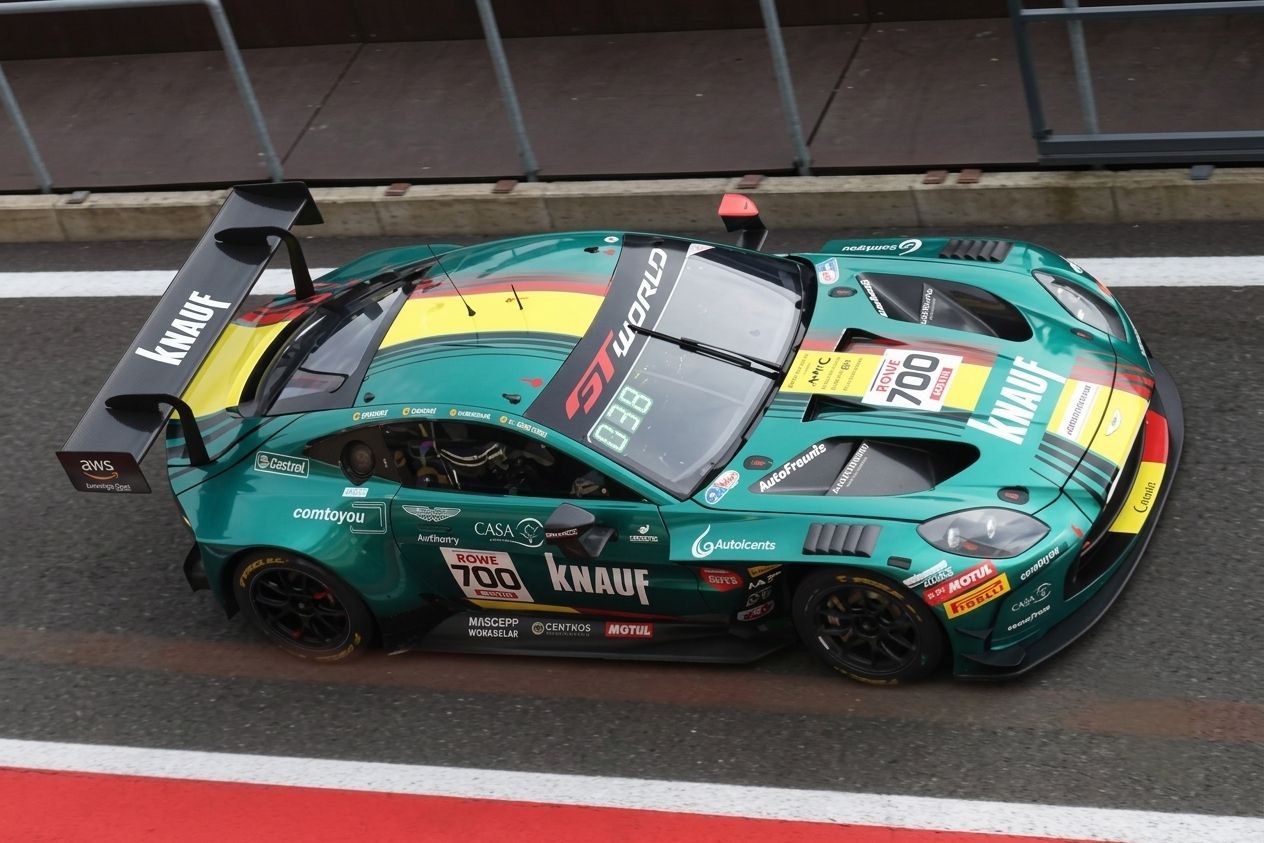Spark Models 1:64 Aston Martin Vantage AMR GT3 EVO No.700 Comtoyou Racing 24H Spa 2026 N. Baert - X. Knauf - G. Servais - S. Bovy