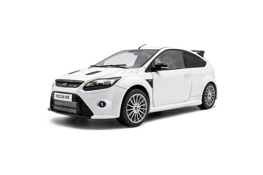 Solido 1:18 2009 Ford Focus RS Mk2 Frozen White Metallic *DAMAGED BLISTER*