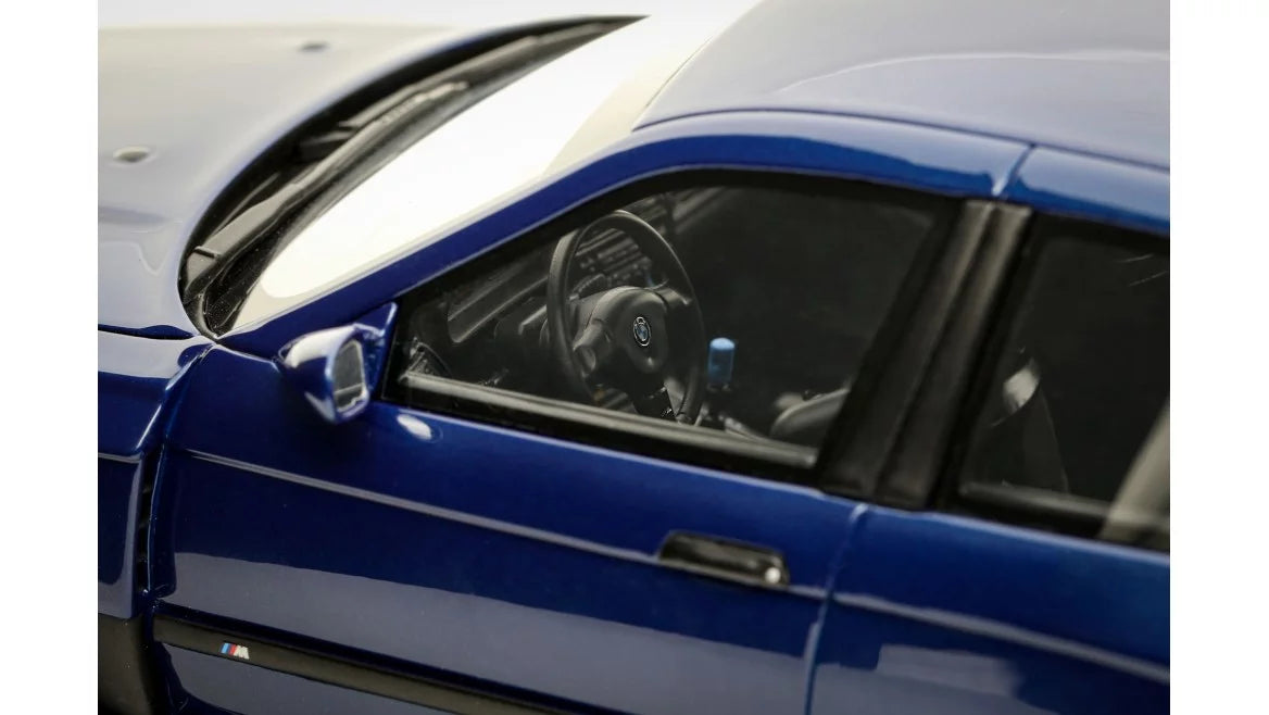 Ottomobile 1:18 BMW E36 LTO Sedan Turbo Khyzyl Saleem Avus Blue 2023 OT1174