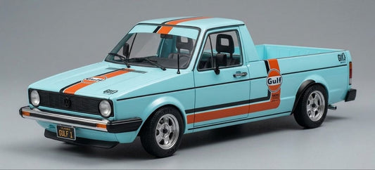 Solido 1:18 Volkswagen Caddy MK.1 Oil Service Blue 1982