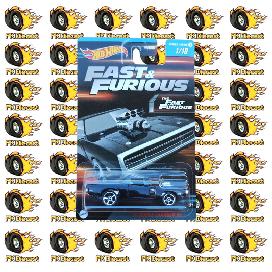 Hot Wheels 1:64 Fast & Furious Series 3 The Fast and the Furious '70 Dodge Charger RT 1/10