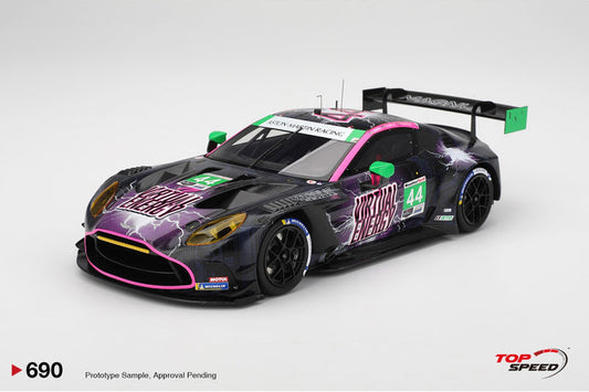 Top Speed 1:18 Aston Martin Vantage GT3 Evo #44 Magnus Racing 2025 IMSA Walkins Glen 6 Hrs TS0690