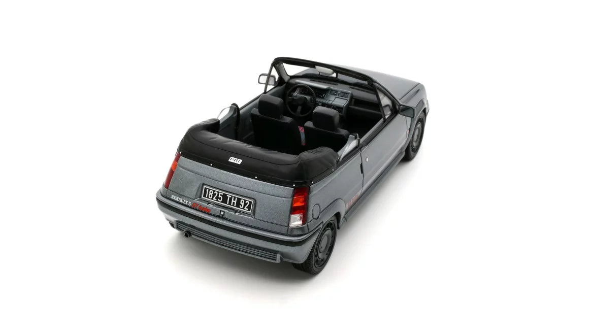Ottomobile 1:18 1995 Renault 5 GT Turbo Cabriolet *Resin series* Gris Tungstene OT1196