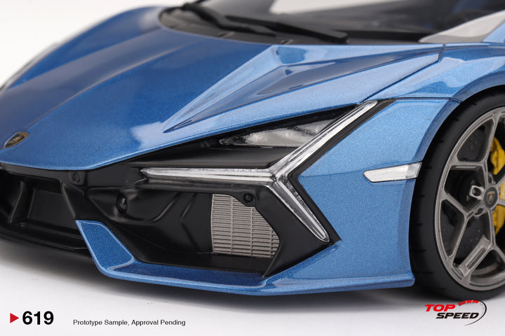 Top Speed 1:18 Lamborghini Revuelto Blu Eleos TS0619