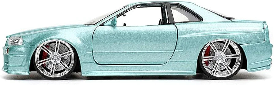 Jada Toys 1:24 Fast & Furious Brian's Nissan Skyline GT-R (R34)