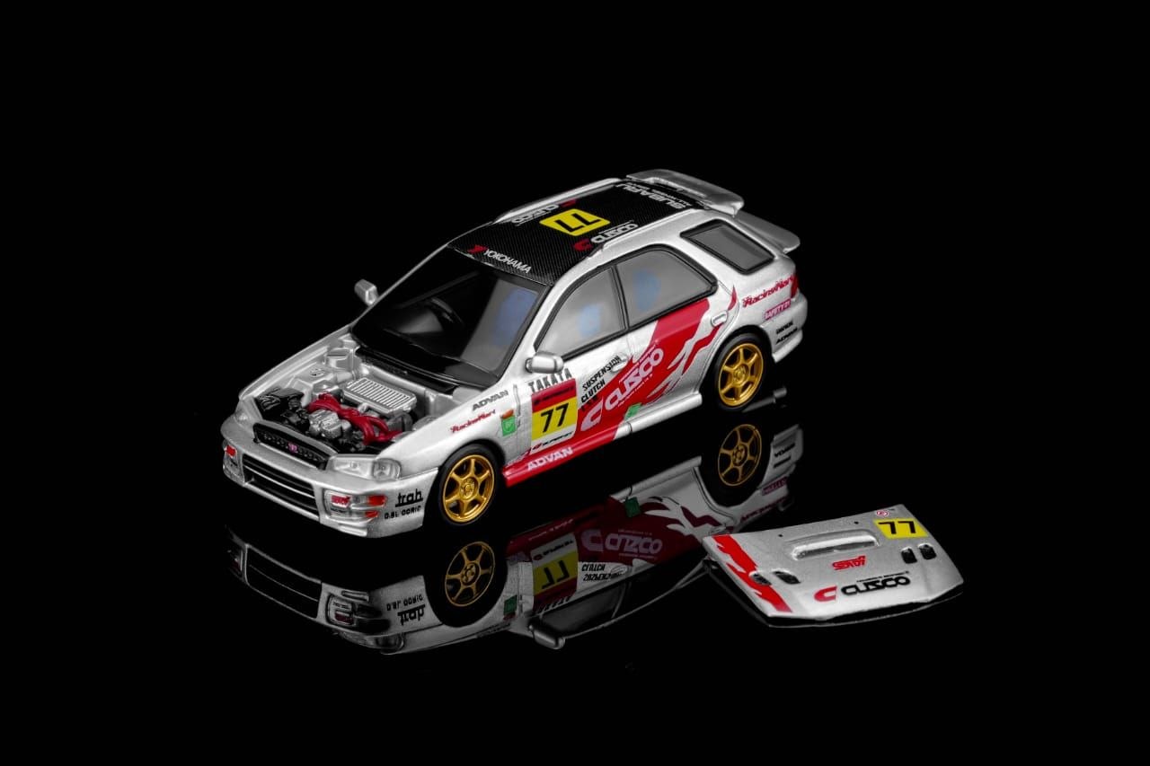 MotorHelix 1:64 Subaru Licensed Product - lmpreza Wagon WRX STi Version VI