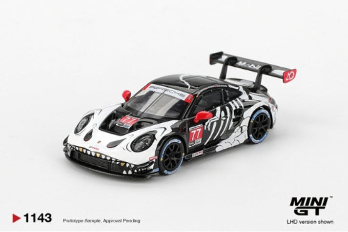 Mini GT 1:64 Porsche 911 GT3 R #77 AO Racing 2025 IMSA Petit Le Mans #1143 *Boxed Packaging*