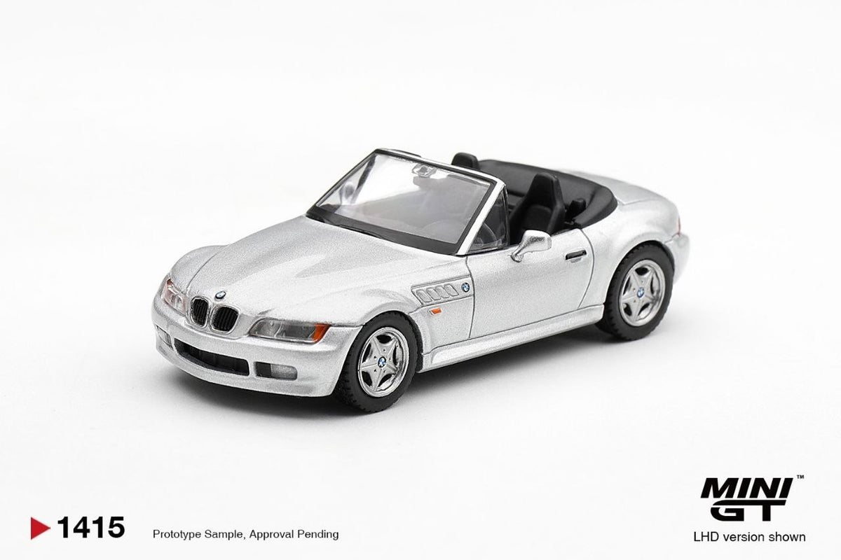 Mini GT 1:64 BMW Z3 Titanium Silver #1415