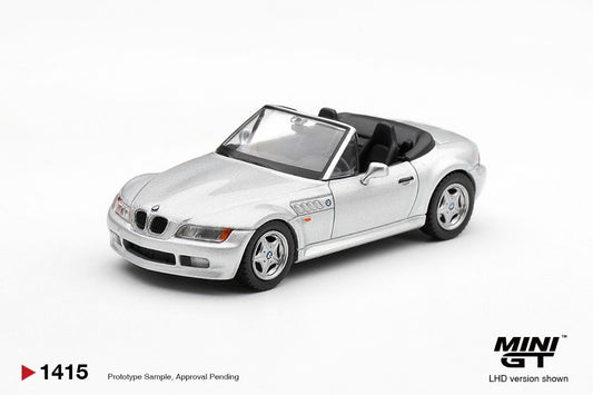 Mini GT 1:64 BMW Z3 Titanium Silver #1415