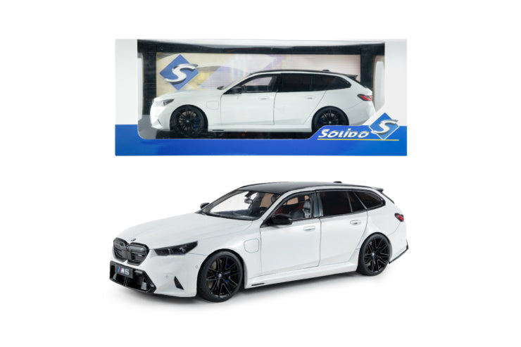 Solido 1:18 2024 BMW M5 Touring (G99) Alpine White *Damaged Packaging*
