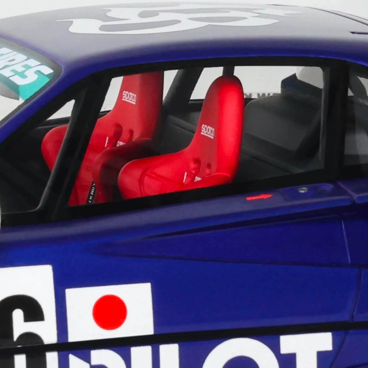Ottomobile 1:18 Project Cars 2015 Pandem Nissan Fairlady Z & 2024 LB-Works F40 Blue Metallic*Resin Series*