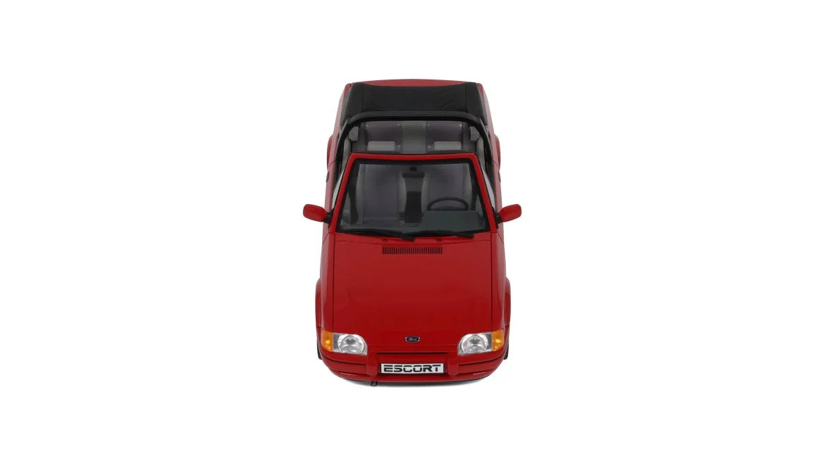 Ottomobile 1:18 Ford Escort Mk4 XR3i Cabriolet Flamenco-Rot 1986 OT1254
