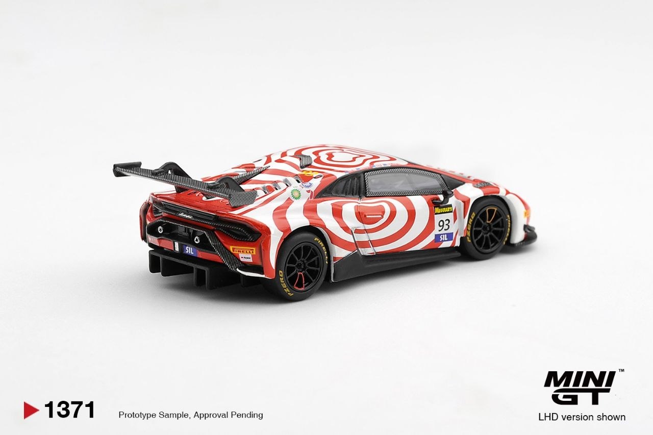 Mini GT 1:64 Lamborghini Huracan GT3 EVO2 #93 Wall Racing 2025 Bathurst 12 hrs #1371