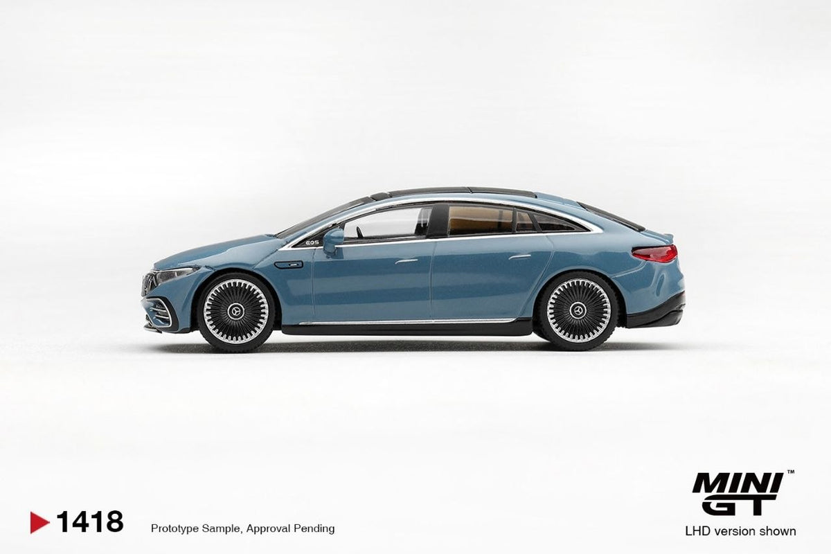 Mini GT 1:64 Mercedes-AMG EQS 53 Blue #1418