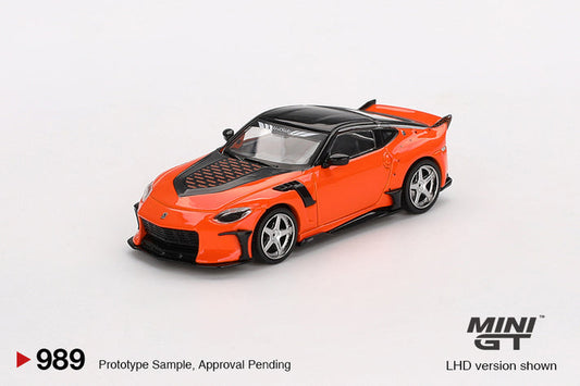 Mini GT 1:64 Nissan Z VeilSide FFZ400 Orange (RHD) #989