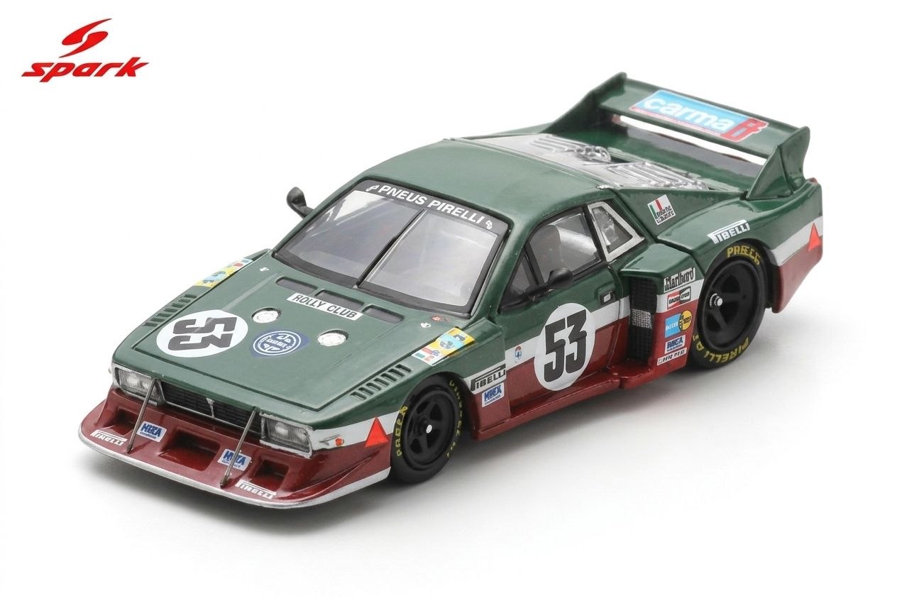Spark Models 1:64 1980 Lancia Beta Montecarlo Turbo #53 C.Facetti/M.Finotto Le Mans 24H Green/Red