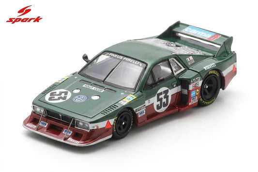 Spark Models 1:64 1980 Lancia Beta Montecarlo Turbo #53 C.Facetti/M.Finotto Le Mans 24H Green/Red