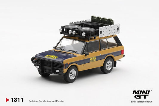 Mini GT 1:64 1981 Land Rover Range Rover *Camel Trophy* (LHD) N. Sudmann/F.Hofmann Sumatra