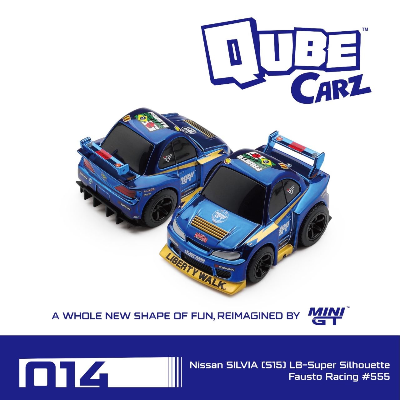 Mini GT 1:64 2026 Qube Carz Full Set of 6