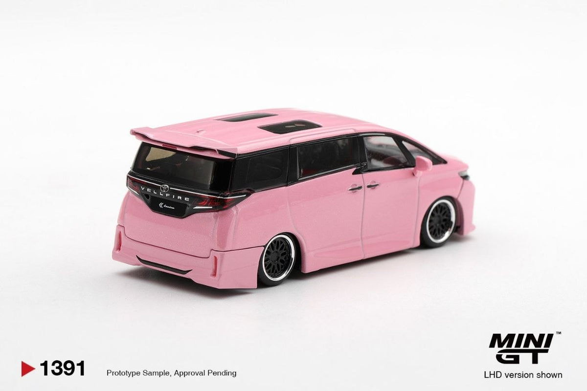 Mini GT 1:64 Toyota Vellfire 40 KUHL Metallic Pink #1391