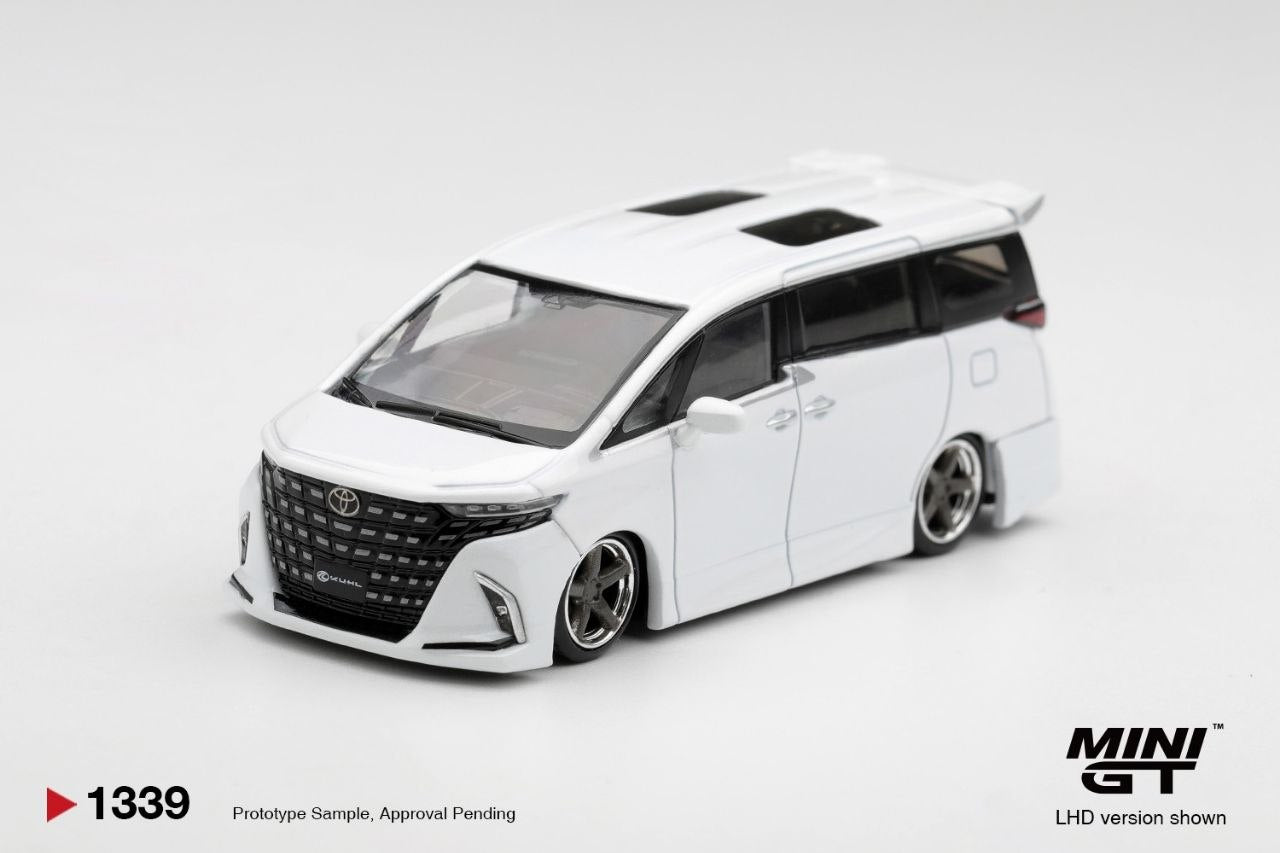 Mini GT 1:64 Toyota Alphard 40 KUHL White #1339