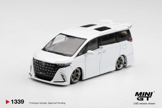 Mini GT 1:64 Toyota Alphard 40 KUHL White #1339