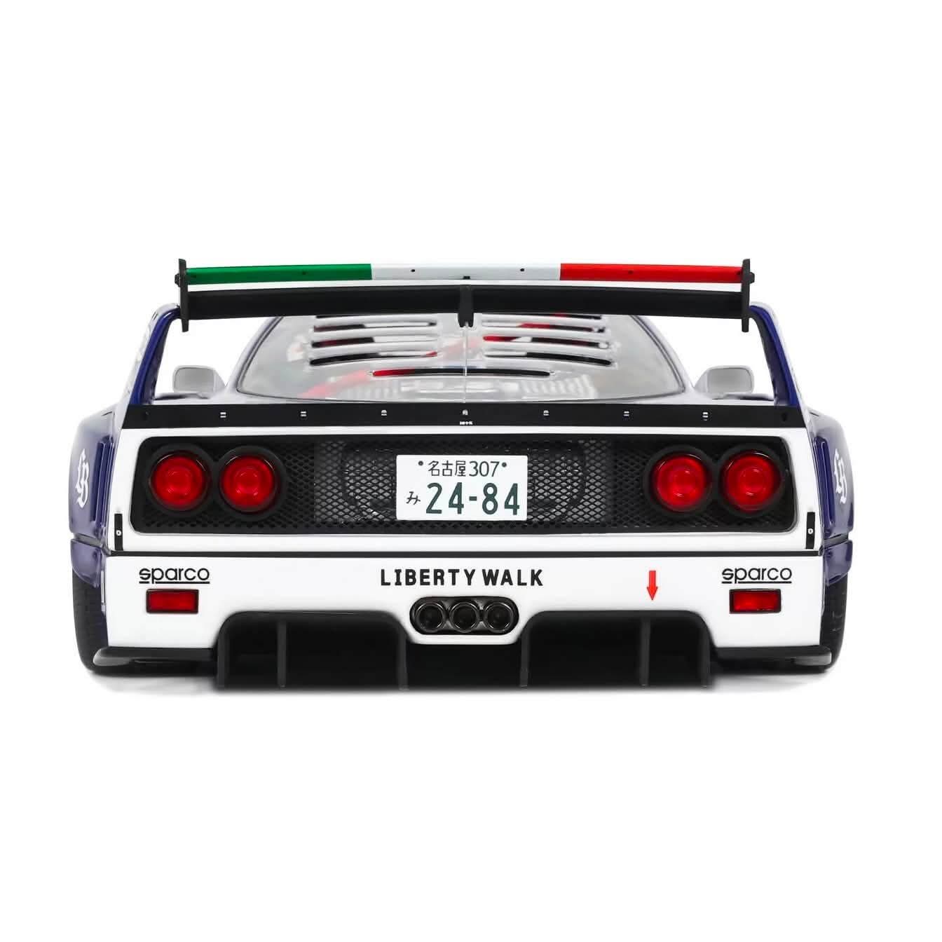 Ottomobile 1:18 Project Cars 2015 Pandem Nissan Fairlady Z & 2024 LB-Works F40 Blue Metallic*Resin Series*
