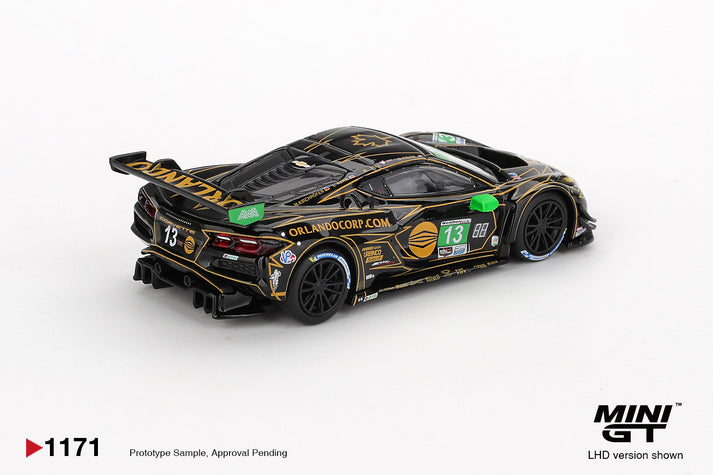 Mini GT 1:64 Chevrolet Corvette Z06 GT3.R #13 AWA 2025 IMSA Daytona 24 Hrs #1171