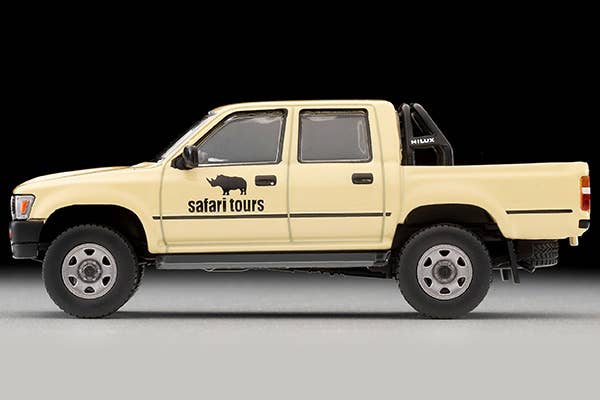 Tomica Limited Vintage 1:64 Kaiyodo x Tomica Limited Vintage Diocolle 64 #carsnap 29a Safari 2 (Toyota Hilux 4WD Pickup Double Cab Included)