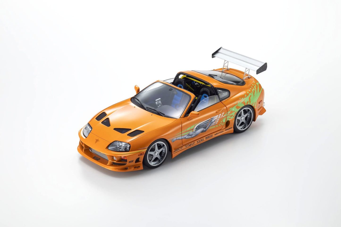 Kyosho 1:18 Toyota Supra Turbo *Fast & Furious* Orange Pearl