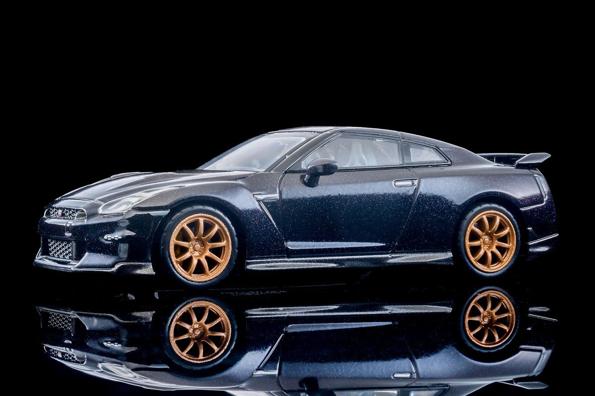 Tomica Limited Vintage 1:64 Nissan GT-R 2025 model Final Production Version Midnight Purple