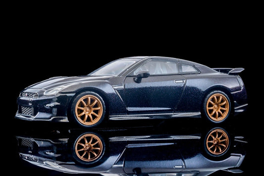 Tomica Limited Vintage 1:64 Nissan GT-R 2025 model Final Production Version Midnight Purple