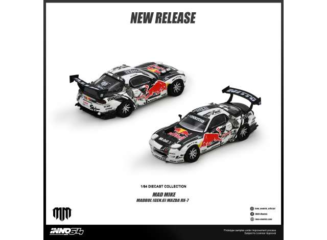 Inno64 Mazda RX-7 Mad Mike *Madbul Gen6*