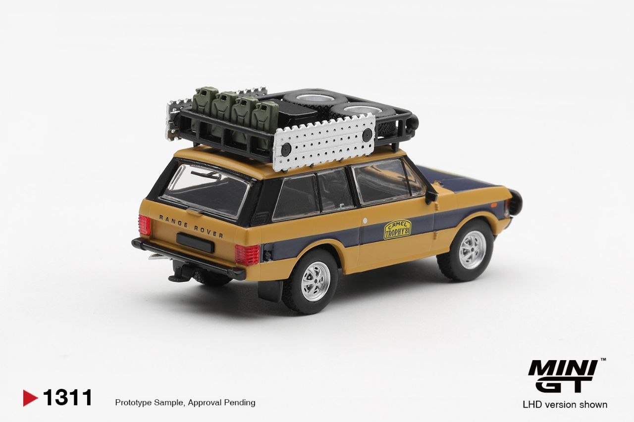 Mini GT 1:64 1981 Land Rover Range Rover *Camel Trophy* (LHD) N. Sudmann/F.Hofmann Sumatra