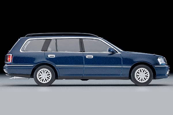 Tomica Limited Vintage 1:64 2000 Toyota Crown Estate Royal Saloon Navy
