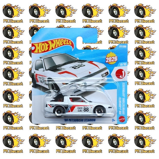 Hot Wheels 1:64 '88 Mitsubishi Starion HW J-Imports 177/250 Short Card
