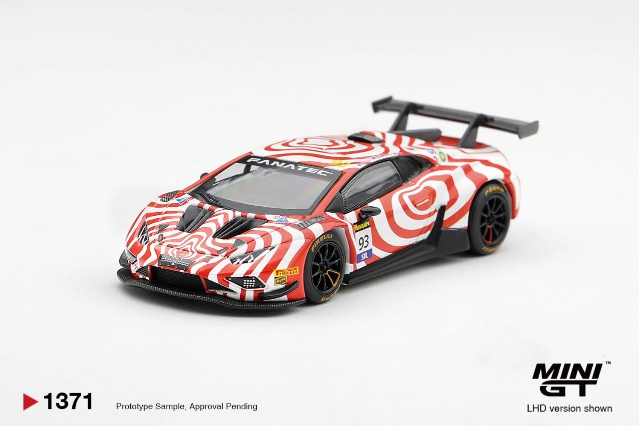 Mini GT 1:64 Lamborghini Huracan GT3 EVO2 #93 Wall Racing 2025 Bathurst 12 hrs #1371