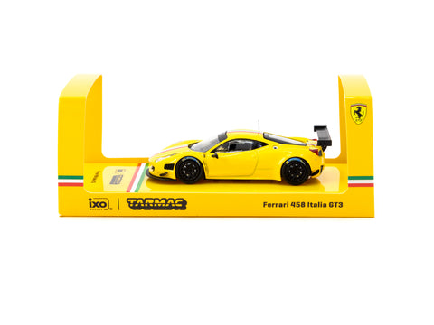 Tarmac Works 1:64 Ferrari 458 Italia GT3 Yellow Road64