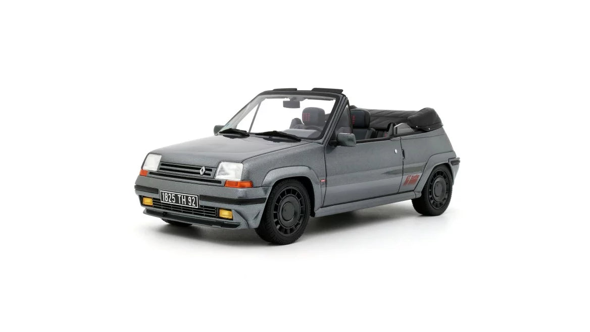 Ottomobile 1:18 1995 Renault 5 GT Turbo Cabriolet *Resin series* Gris Tungstene OT1196
