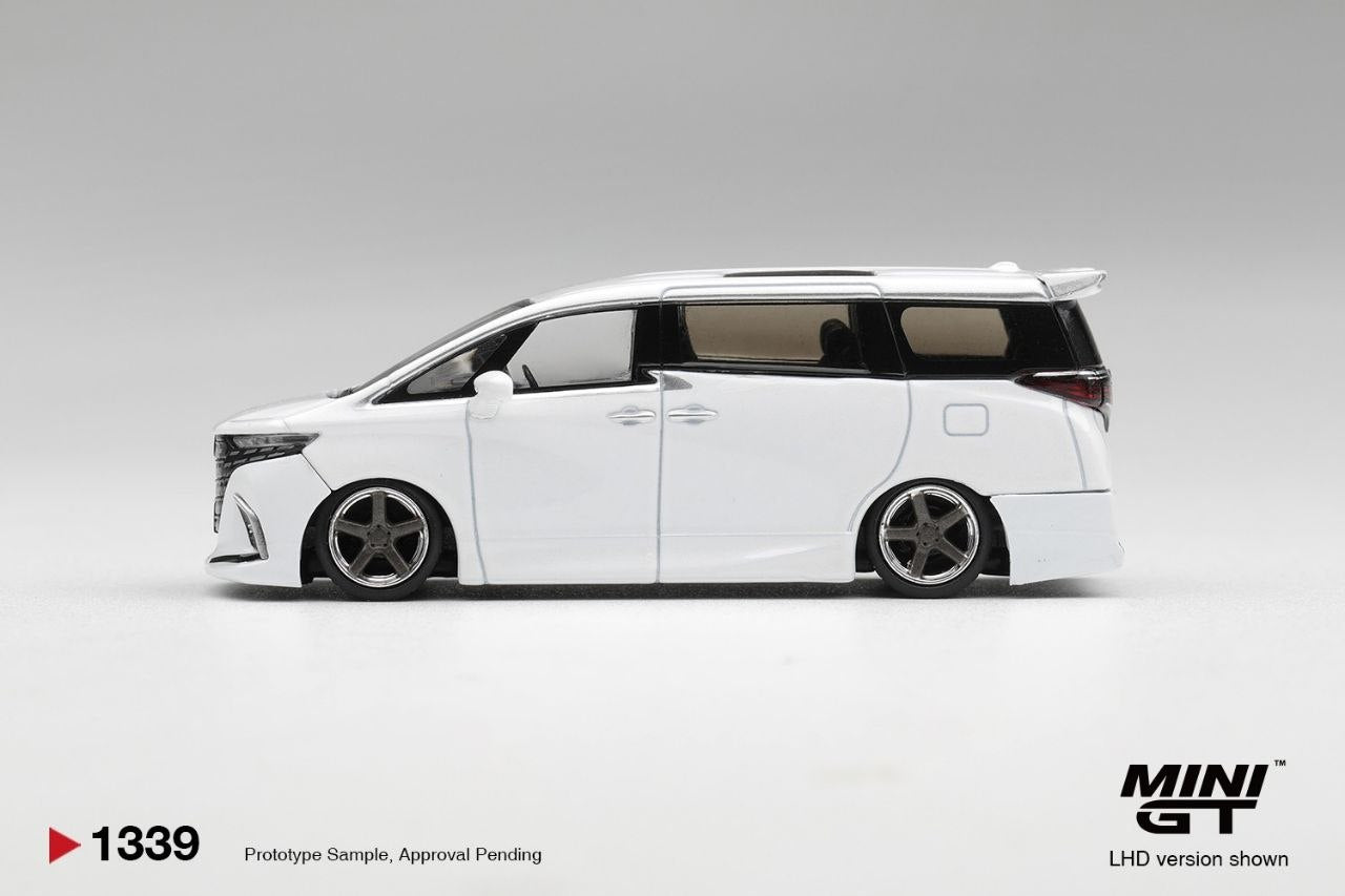 Mini GT 1:64 Toyota Alphard 40 KUHL White #1339
